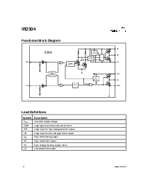 浏览型号IR2304 IR2304S的Datasheet PDF文件第4页