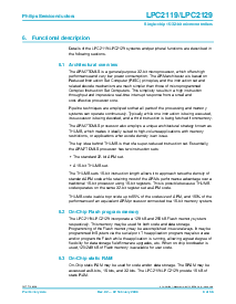 浏览型号LPC2119 LPC2129的Datasheet PDF文件第9页