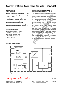 浏览型号CAN404的Datasheet PDF文件第1页