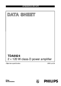 浏览型号TDA8924的Datasheet PDF文件第1页