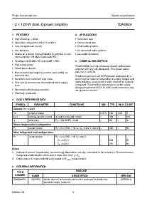 浏览型号TDA8924的Datasheet PDF文件第3页