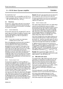 浏览型号TDA8924的Datasheet PDF文件第8页