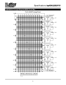 浏览型号ISPGAL22LV10-10LJ的Datasheet PDF文件第5页