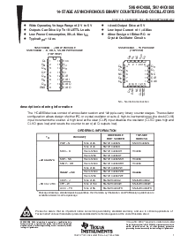 浏览型号SNJ54HC4060的Datasheet PDF文件第1页