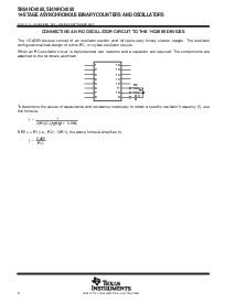 浏览型号SNJ54HC4060的Datasheet PDF文件第6页