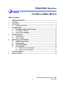 浏览型号w99688cbm3的Datasheet PDF文件第1页