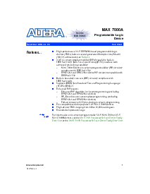 浏览型号EPM7128AETC100-10的Datasheet PDF文件第1页