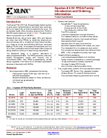 浏览型号XC2S15-6VQ100C的Datasheet PDF文件第1页