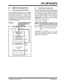 浏览型号pic16f676 pic16f630的Datasheet PDF文件第9页