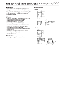 浏览型号FA5304的Datasheet PDF文件第1页