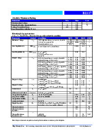 浏览型号B1117的Datasheet PDF文件第2页