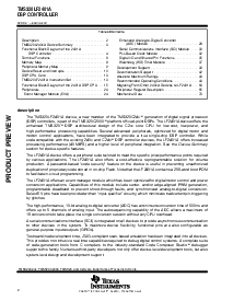 浏览型号TMS320LF2401的Datasheet PDF文件第2页