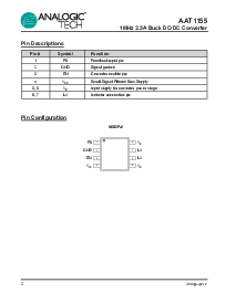浏览型号AAT1155的Datasheet PDF文件第2页