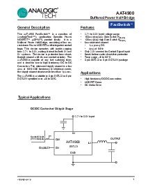 浏览型号AAT4900的Datasheet PDF文件第1页