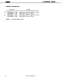 浏览型号UPD780306的Datasheet PDF文件第2页