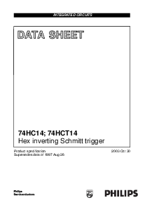 浏览型号74HCT14D的Datasheet PDF文件第1页