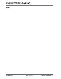 浏览型号PIC10F的Datasheet PDF文件第6页
