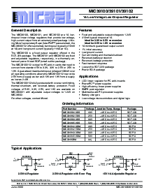 浏览型号MIC39102BM的Datasheet PDF文件第1页