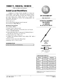浏览型号1N5817的Datasheet PDF文件第1页