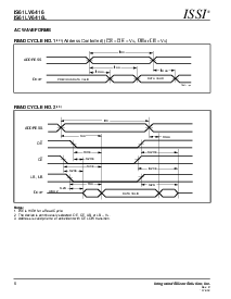 浏览型号IS61LV6416的Datasheet PDF文件第6页