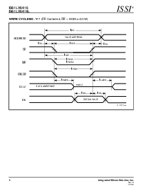 浏览型号IS61LV6416的Datasheet PDF文件第8页