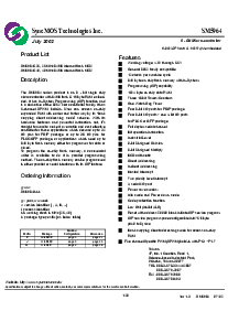 浏览型号SM5964的Datasheet PDF文件第1页