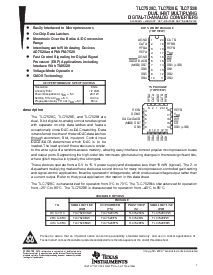 浏览型号TLC7528C的Datasheet PDF文件第1页