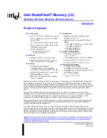 浏览型号E28F128J3A150的Datasheet PDF文件第1页