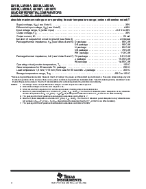 浏览型号lm139的Datasheet PDF文件第4页
