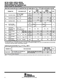 浏览型号lm139的Datasheet PDF文件第6页