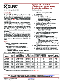 浏览型号XC2S200的Datasheet PDF文件第1页