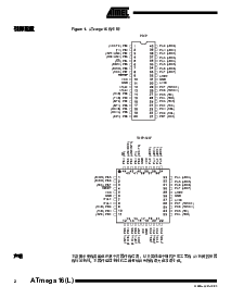 浏览型号mega16/mega16L的Datasheet PDF文件第2页