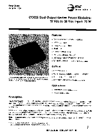 浏览型号CC025AJ的Datasheet PDF文件第1页