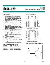 浏览型号DS1305E的Datasheet PDF文件第1页