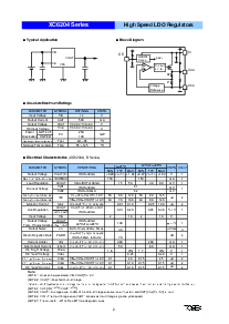 浏览型号XC6204B502的Datasheet PDF文件第2页