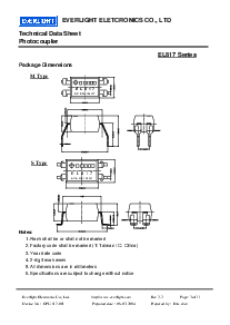 浏览型号EL817的Datasheet PDF文件第3页