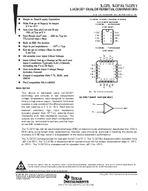 浏览型号TLC372CP的Datasheet PDF文件第1页