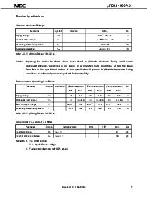 浏览型号UPD431000A的Datasheet PDF文件第7页