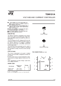 浏览型号TSM101CDT的Datasheet PDF文件第1页