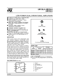 浏览型号LM258P的Datasheet PDF文件第1页