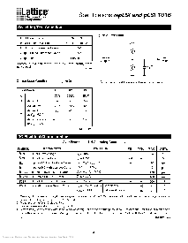 浏览型号PLSI1016-110LJ的Datasheet PDF文件第4页