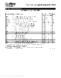 浏览型号PLSI1016-110LJ的Datasheet PDF文件第5页