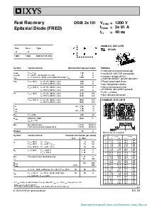 浏览型号DSEI2X101-06A的Datasheet PDF文件第3页