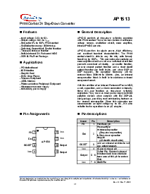 浏览型号AP1513的Datasheet PDF文件第1页