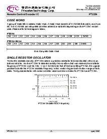 浏览型号PT2294的Datasheet PDF文件第6页