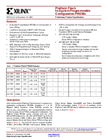 浏览型号XCF16PFS48C的Datasheet PDF文件第1页