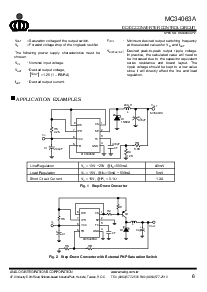浏览型号MC34063的Datasheet PDF文件第6页