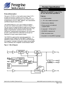 浏览型号PE3236的Datasheet PDF文件第1页