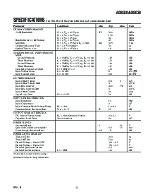 浏览型号AD8039ART-REEL7的Datasheet PDF文件第3页