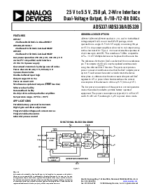 浏览型号AD5339ARM的Datasheet PDF文件第1页